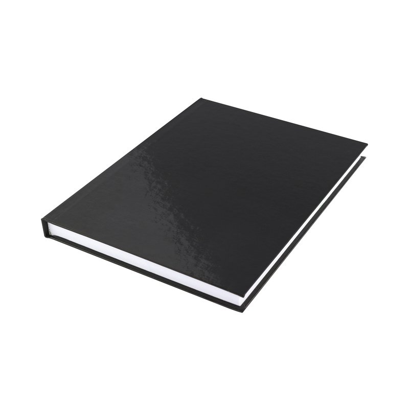 Kangaro carnet A5, ligné, couverture rigide noire, 80 pages