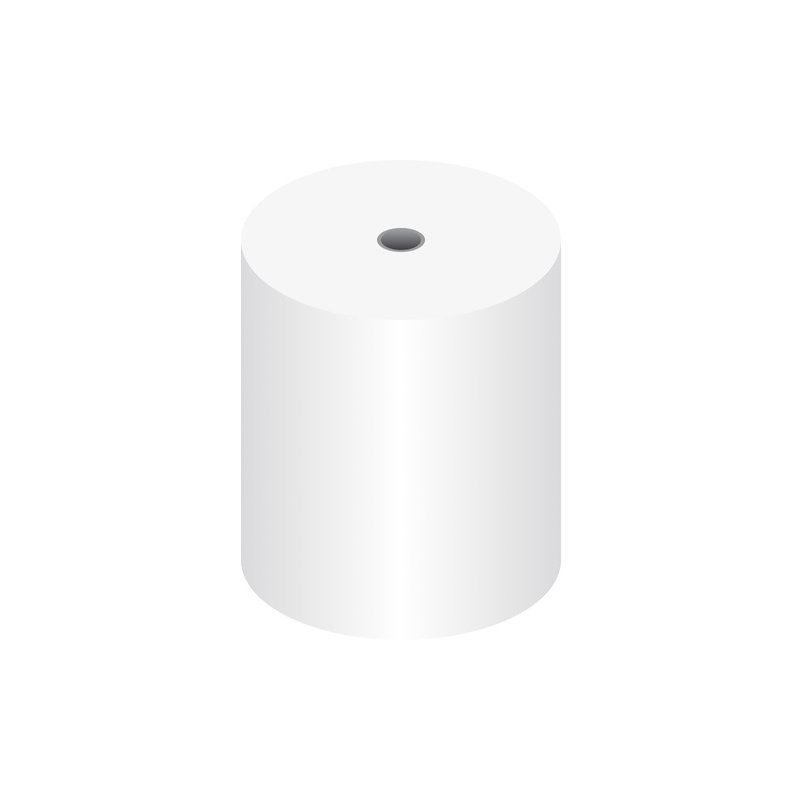 kangaro thermische kassamachinepapierrol, 57 mm × 6 m, wit, 5 stuks