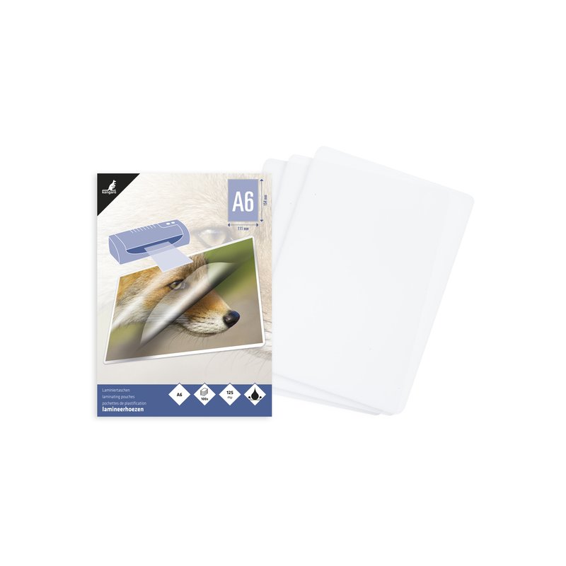 Kangaro lamineerhoes A5, glanzend, 250 micron, 100 stuks