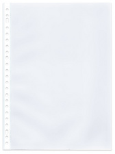 Kangaro documenthoezen A4, PP gestructureerd 0,08 mm, 23-gaats, 100 stuks