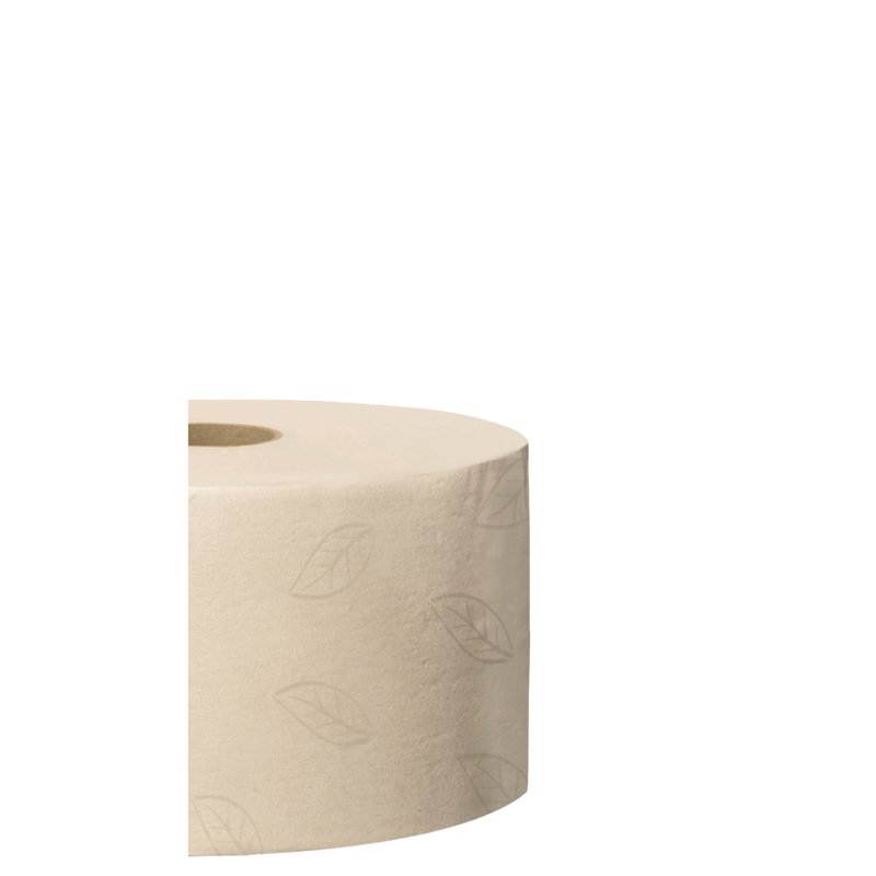 tork mini jumbo toiletpapier, 2-laags, naturel, 170 m