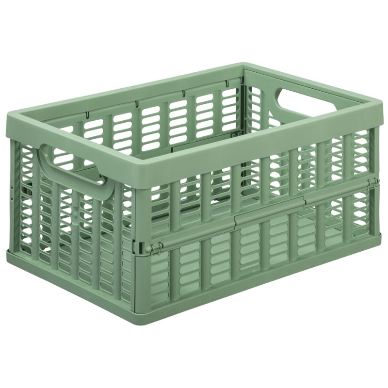 NHG boîte pliable, PP recyclé, noir, 11,5 litres