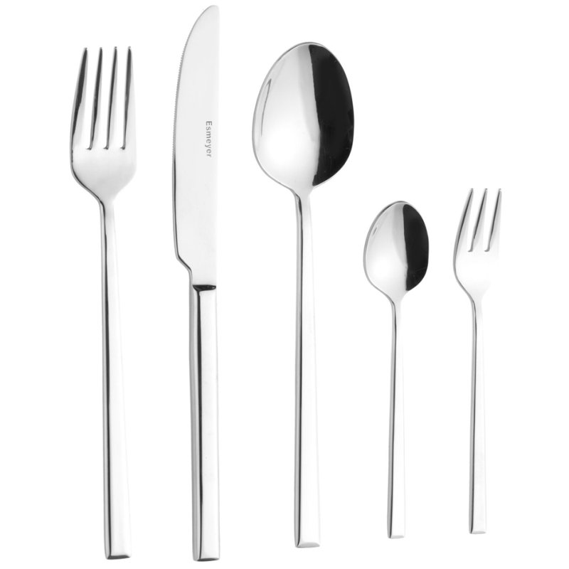 Esmeyer cutlery set Sophie, silver, 60-piece, chrome stainless steel 18/0