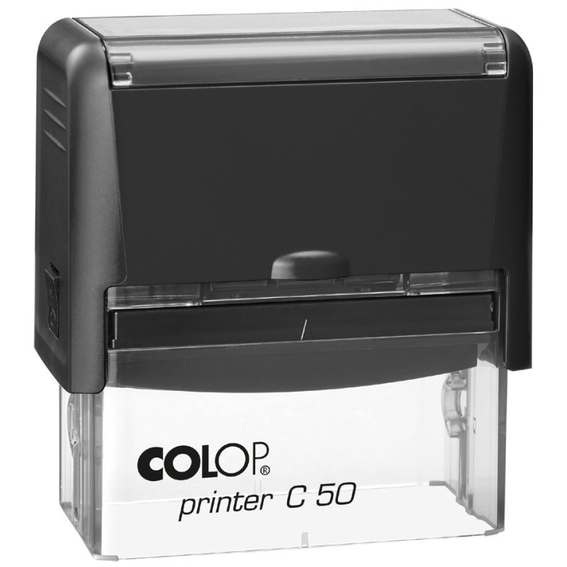 COLOP text stamp Printer C50, 7-line, self-inking, black