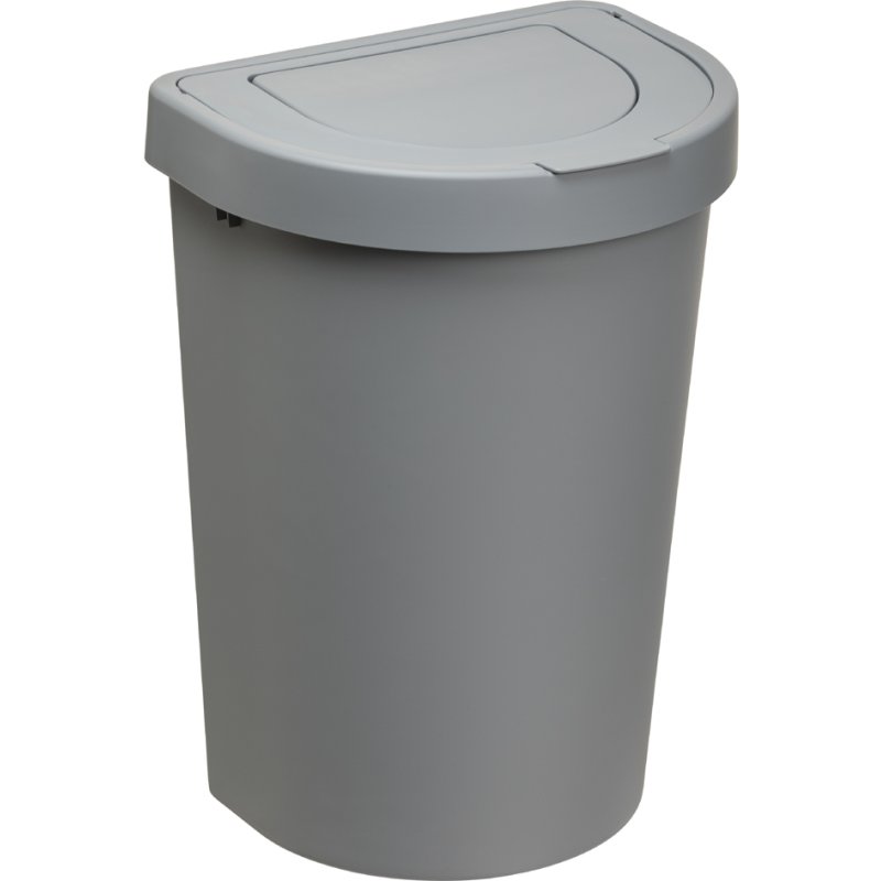 Plast Team waste bin Seattle, white, PP
