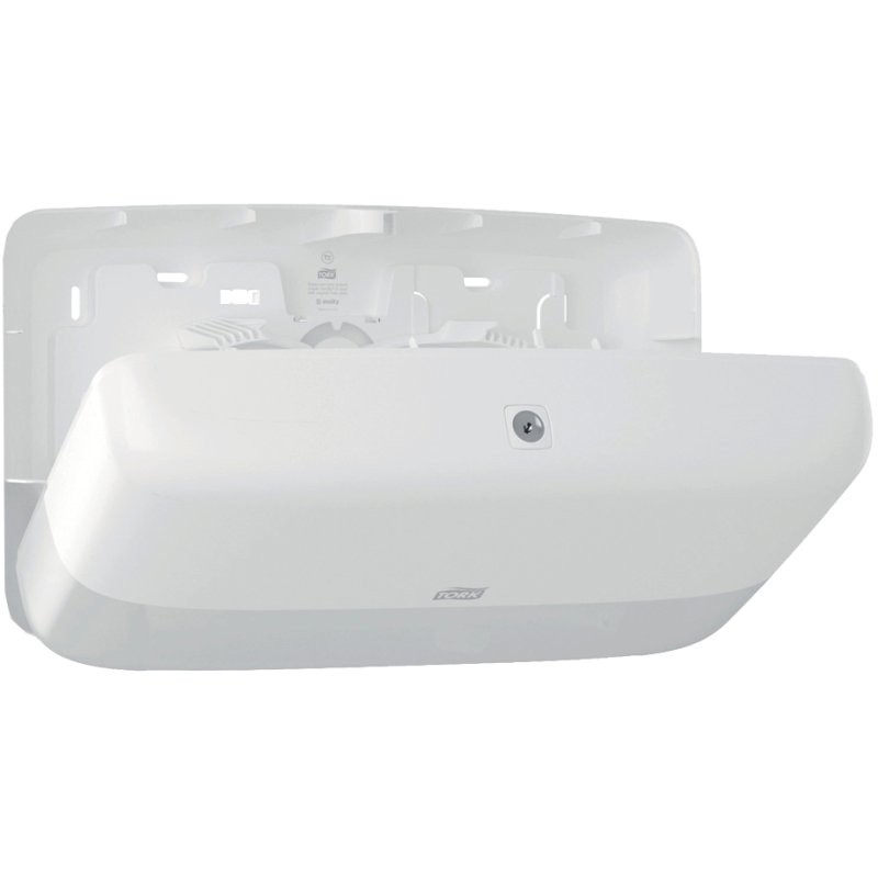 Tork dispenserrol ELEVATION toiletpapier dubbel, wit, T2 systeem