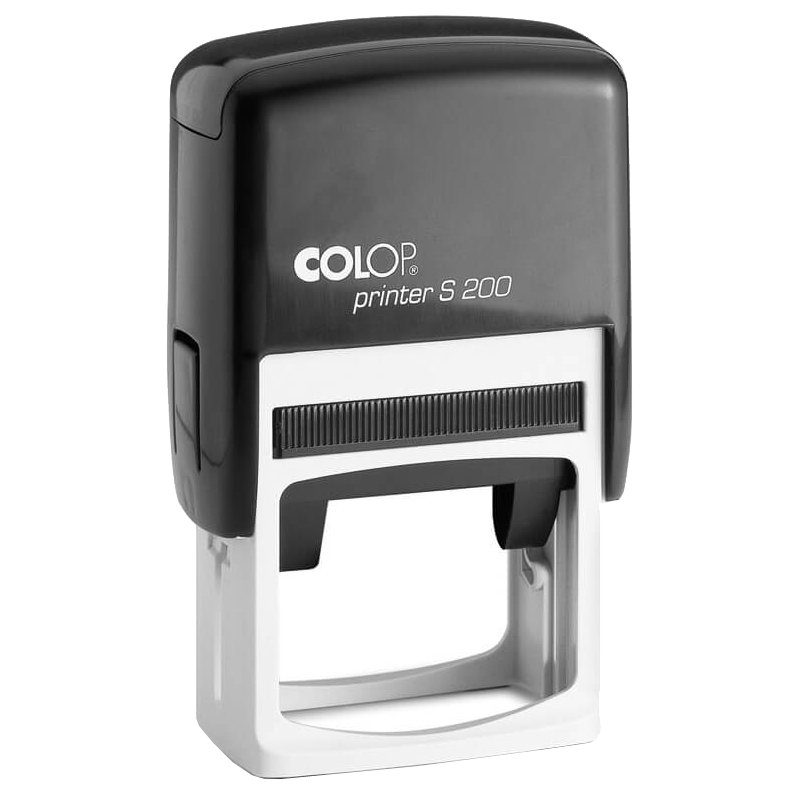 COLOP text stamp Printer S 200, black, 45×24 mm