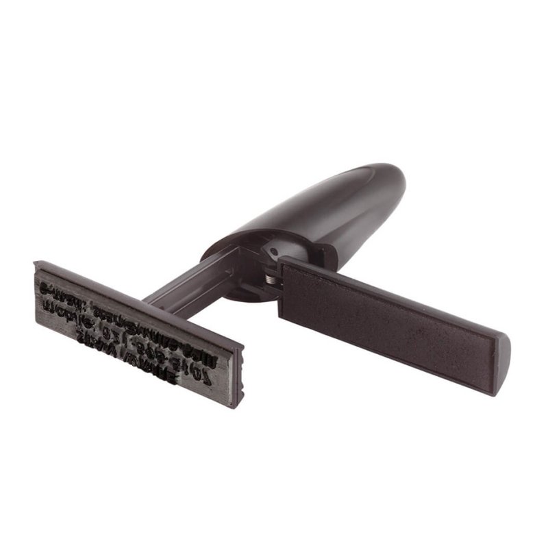 COLOP stylo tampon Stamp Writer, noir, 8×33 mm, 3 lignes de texte