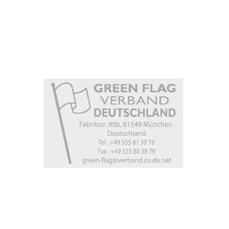 COLOP tekststempel Classic 2600 Green Line, 8-regelig, zelfinkterend, 37 × 58 mm
