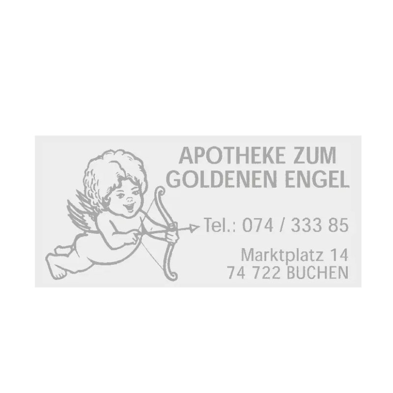 COLOP tekststempel Expert 3400, 6-regelig, 27×58 mm, zwart kussen