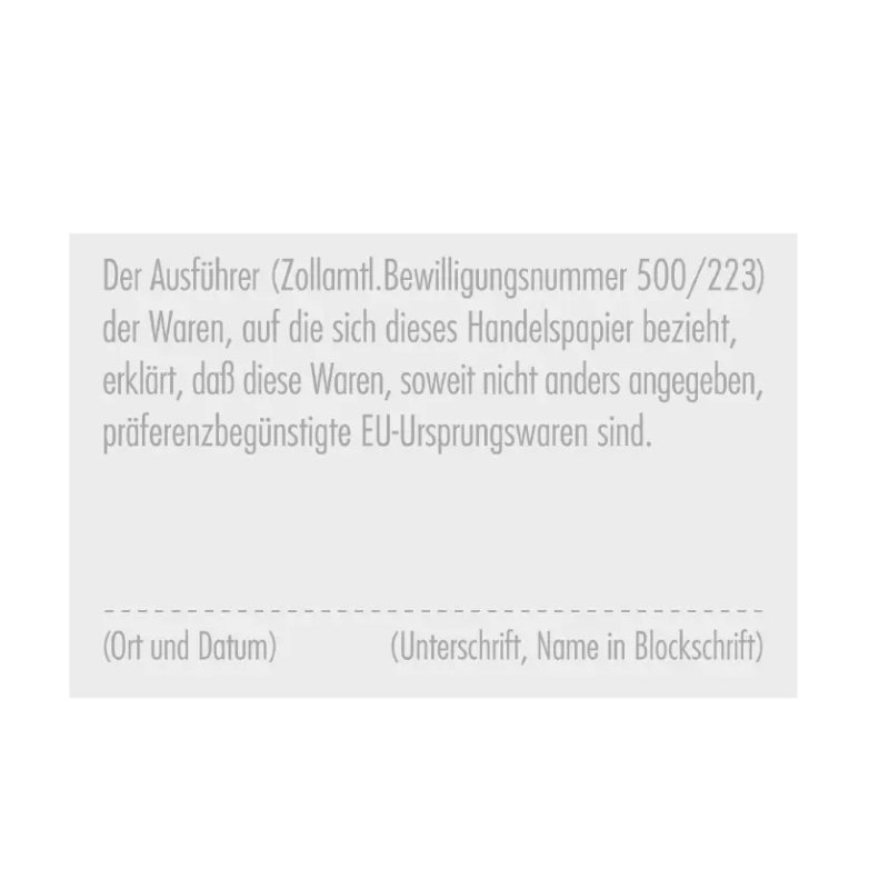 COLOP tekststempel Expert 3600, 8-regelig, 37×58 mm, waardebon