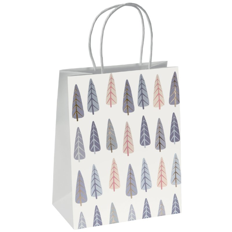 sigel sac cadeau de Noël Sapin, blanc, 260×120×330 mm
