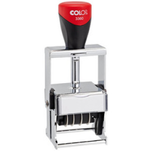 COLOP datumstempel Expert 3360, vierlijnig, zelfkleurend, 30×45 mm