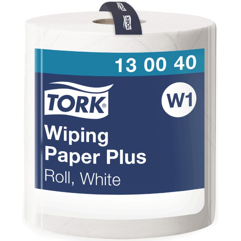 Tork rouleau de nettoyage multitissu, 2 plis, blanc, 510 mètres