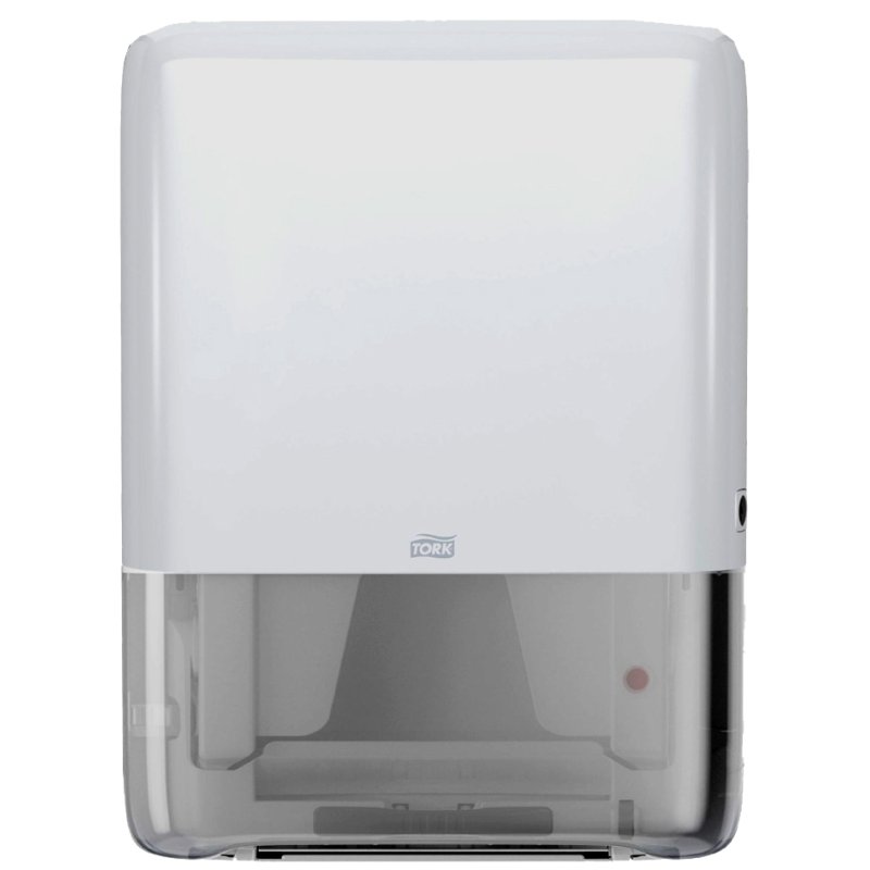 TORK PeakServe Mini distributeur d'essuie-mains, blanc, plastique, 1230 essuie-mains
