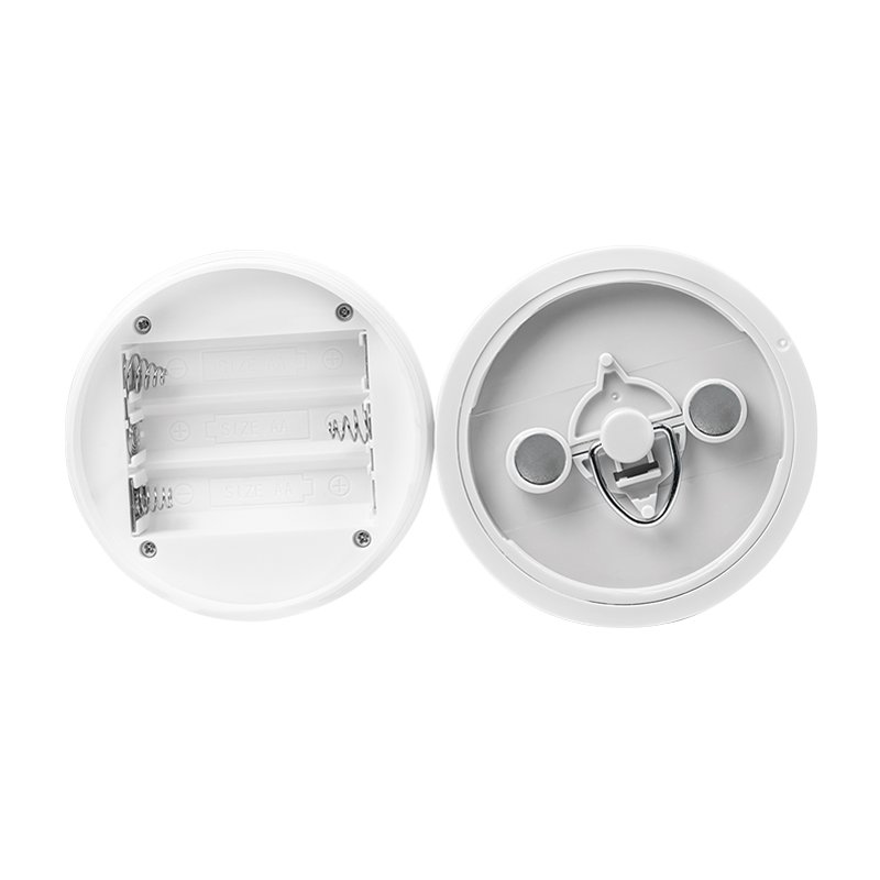 LogiLink Lampe de nuit LED avec capteur crépusculaire et détecteur de mouvement, blanc, 55 lumens, batterie