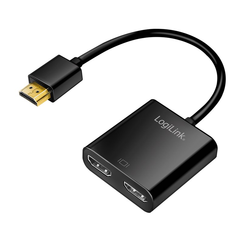 LogiLink Répartiteur HDMI 4K 60Hz, réducteur, support EDID