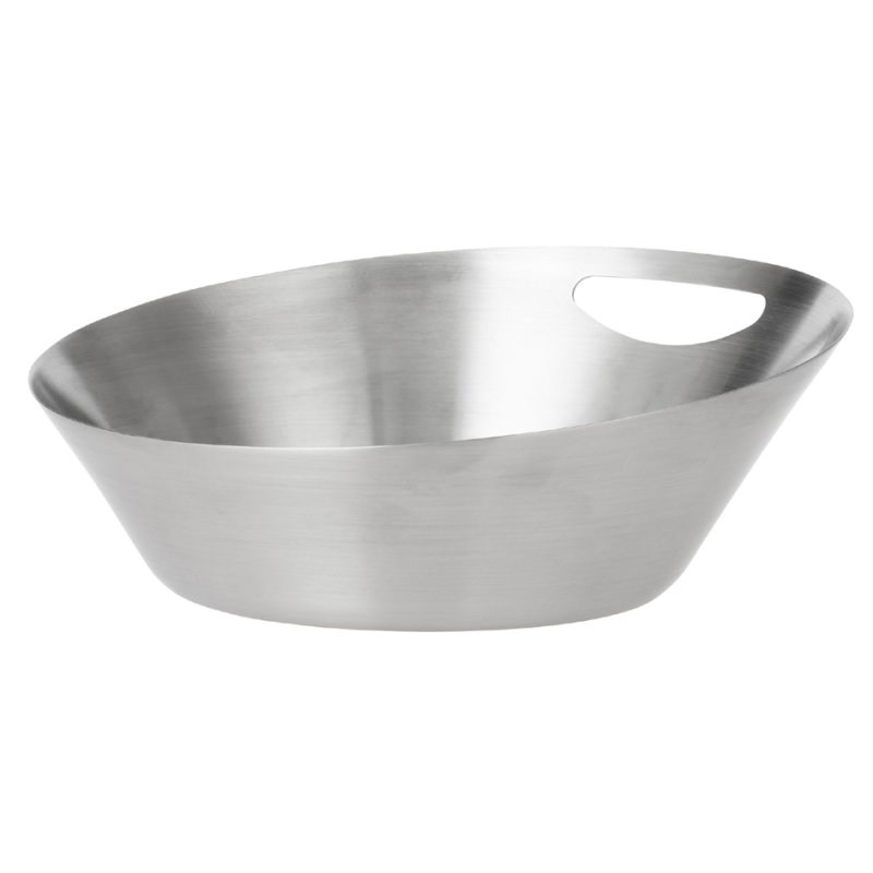 Esmeyer panier à pain Vista rond, argent, acier inoxydable 18/10, empilable