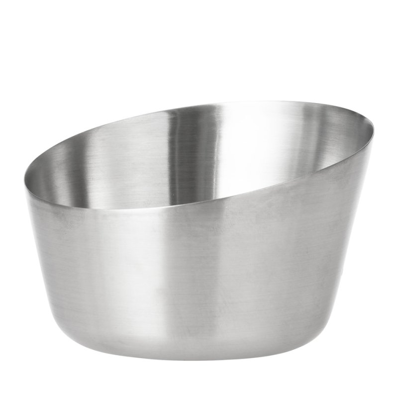 Esmeyer bol à snacks et trempage Vista rond, argent, acier inoxydable 18/10, 120 mm