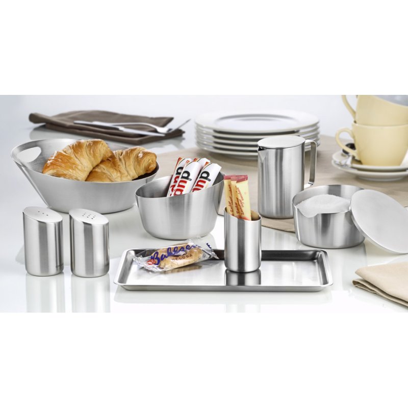 Esmeyer plateau de service VISTA rectangulaire, argent, 250×150 mm, acier inoxydable 18/10