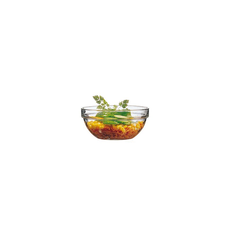 Esmeyer Arcoroc bol en verre EMPILABLE, 330 ml, empilable, 6 pièces