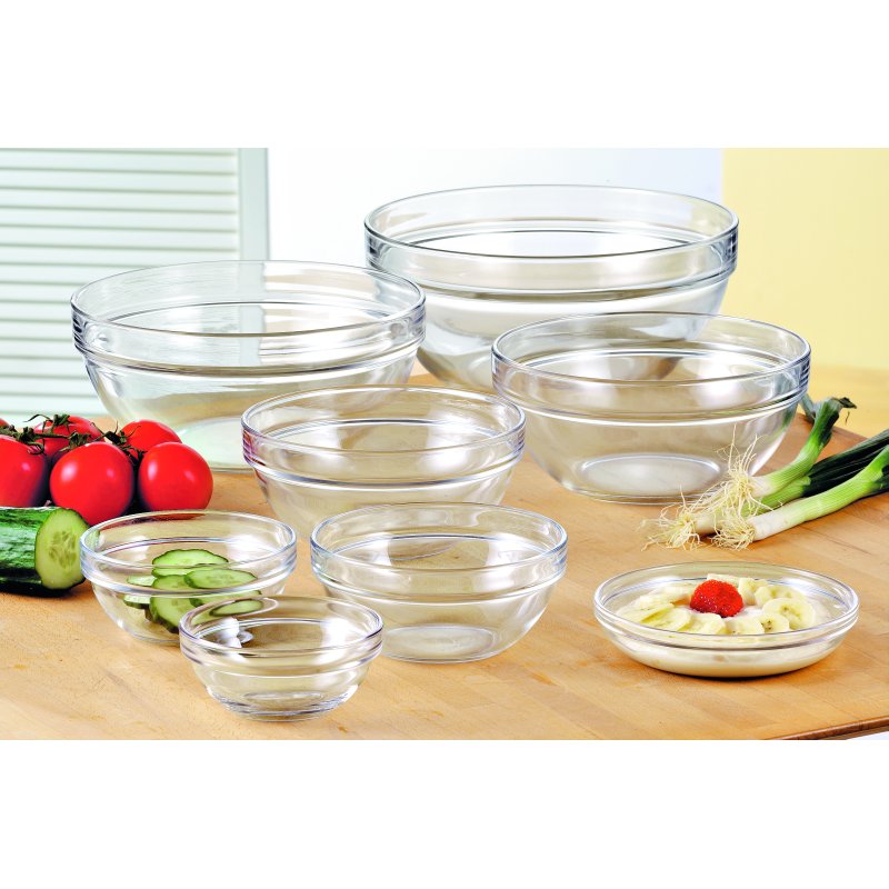 Esmeyer Arcoroc bol en verre EMPILABLE, 330 ml, empilable, 6 pièces