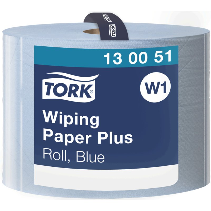 Tork rouleau de nettoyage, 2 épaisseurs, bleu, 510 mètres