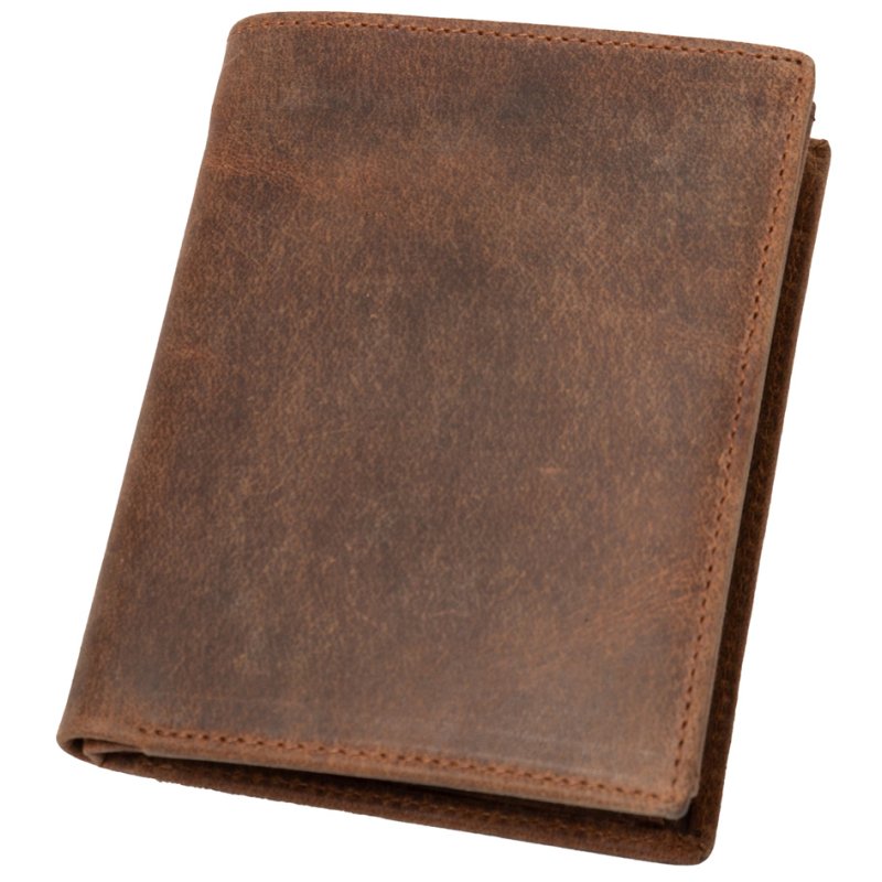 Alassio portemonnee staand formaat, leder, zwart, 95×25×120 mm