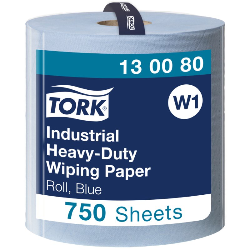 Tork industriële reinigingsrol, 3-lagen, blauw, 255 m