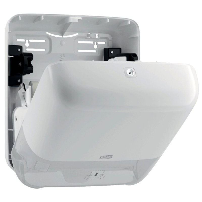 Tork Matic distributeur de rouleau essuie-mains Elevation, blanc, système H1