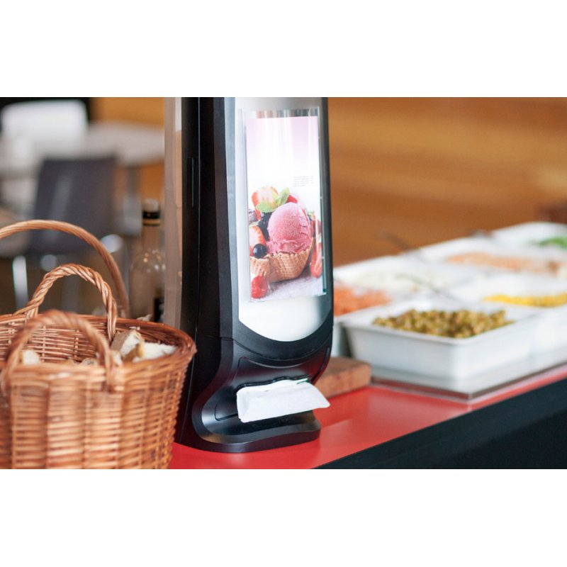 tork Xpressnap servettendispenser SIGNATURE LINE, zwart, N4 systeem