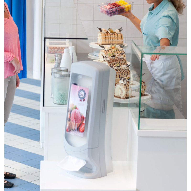 tork Xpressnap servettendispenser SIGNATURE LINE, zwart, N4 systeem