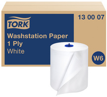 TORK universele schoonmaakrol, 1-laags, blauw, 250 m