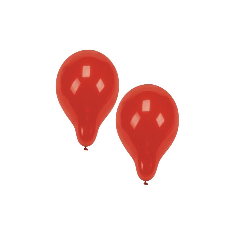 PAPSTAR ballonnen, wit, diameter 25 cm, 10 stuks