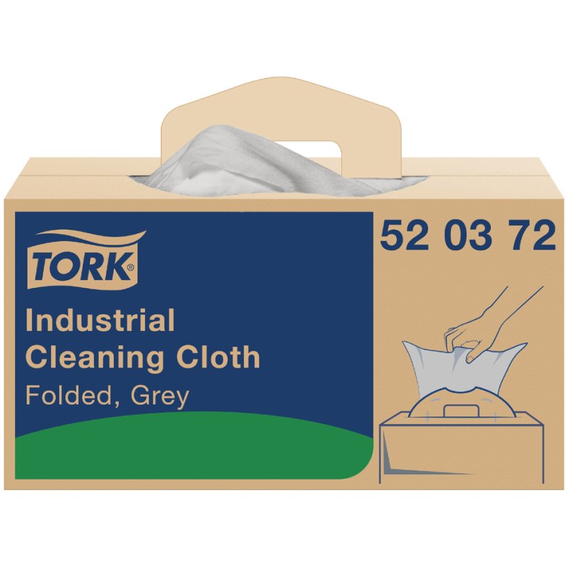 Tork industriële reinigingsdoeken, 210 stuks, grijs