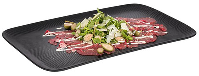 APS dienblad NERO GN 1/3, zwart, 325×176×25 mm, melamine