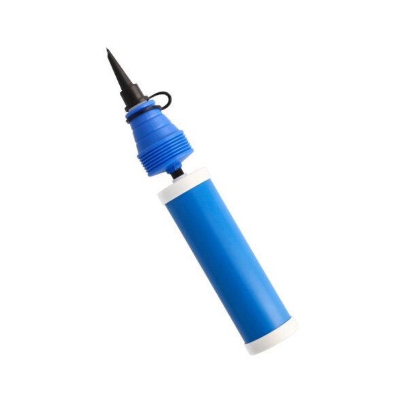 PAPSTAR pompe à ballons, bleu, 275 mm, plastique