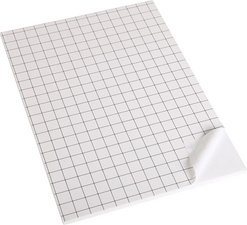 Clairefontaine zelfklevend plakschuim, 500×650 mm, 5 mm dik, wit
