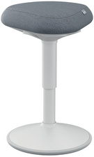 Leitz zitelement Ergo Active, lichtgrijs, hoogteverstelling 47-64 cm