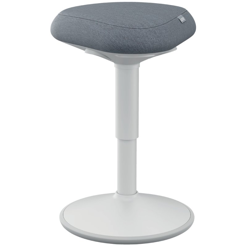 LEITZ chaise de bureau ergonomique Ergo Active, gris foncé, réglage hauteur 47-64 cm