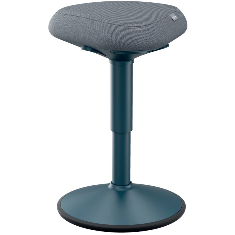 LEITZ chaise de bureau ergonomique Ergo Active, gris foncé, réglage hauteur 47-64 cm