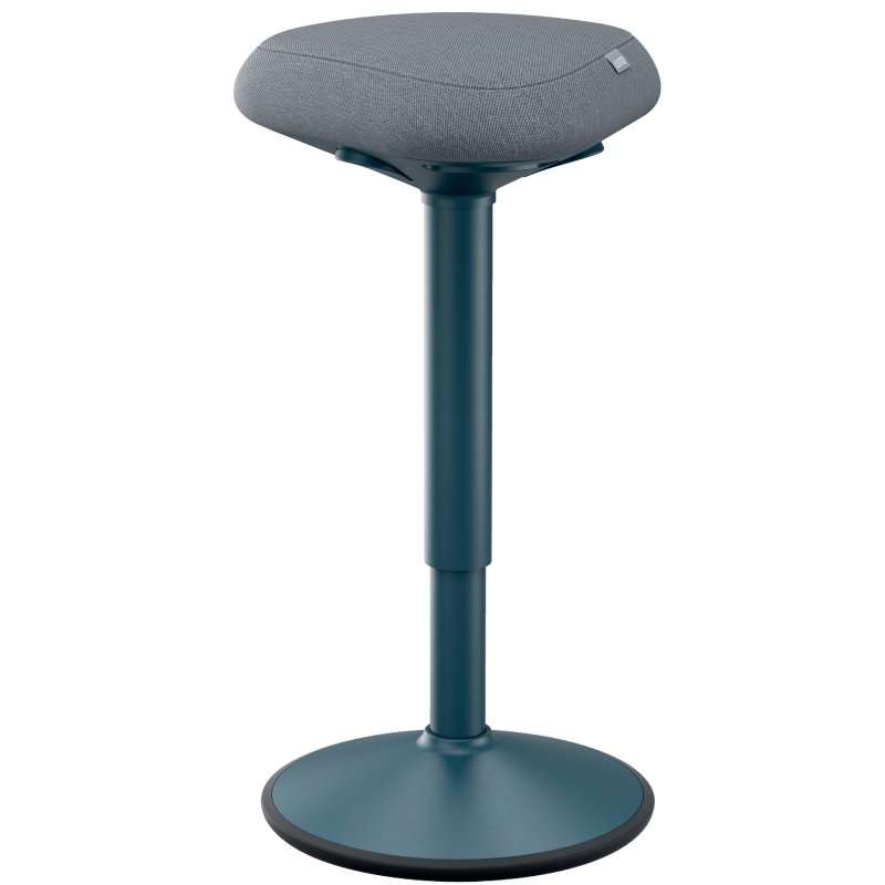 Leitz tabouret ergonomique assis-debout Ergo Active, hauteur réglable 57-82 cm, gris clair