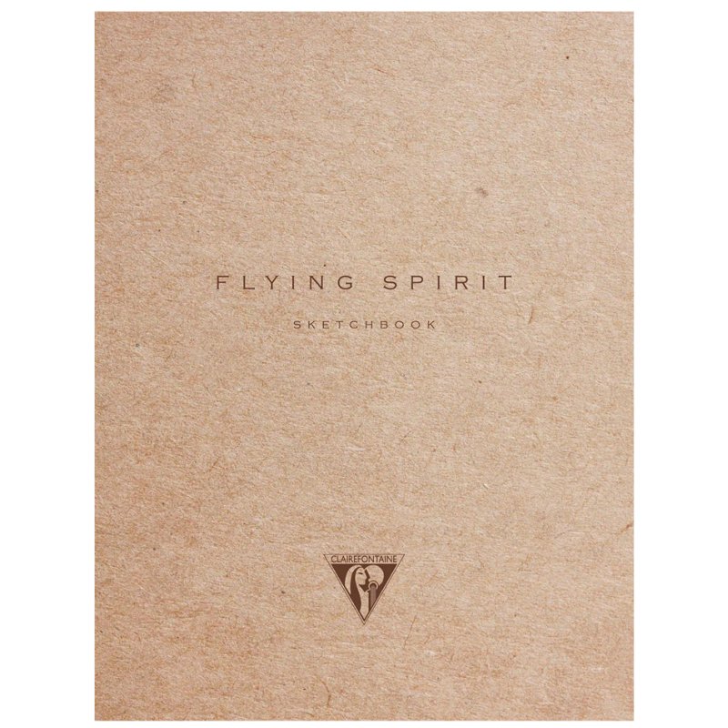 Clairefontaine carnet de croquis Flying Spirit A5, papier ivoire 90 g/m², 60 feuilles