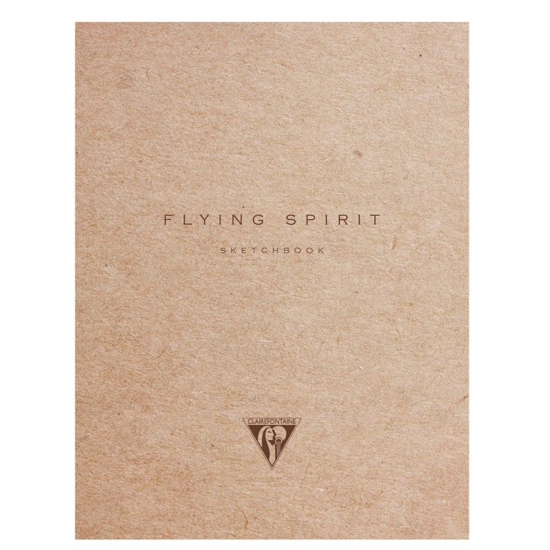 Clairefontaine carnet de croquis Flying Spirit A5, papier ivoire 90 g/m², 60 feuilles