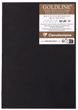 Clairefontaine schetsboek Goldline, A3, zwart, 20 vel