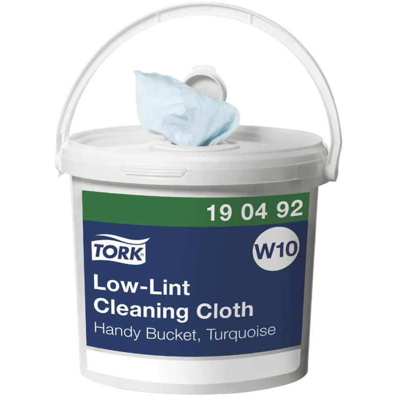 TORK droge doekjes in dispenserverpakking, 1-laags, turquoise, 200 stuks