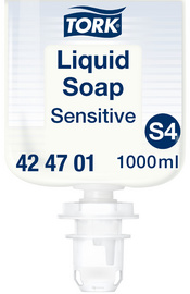 Tork vloeibare zeep sensitief, parfumvrij, 1000 ml