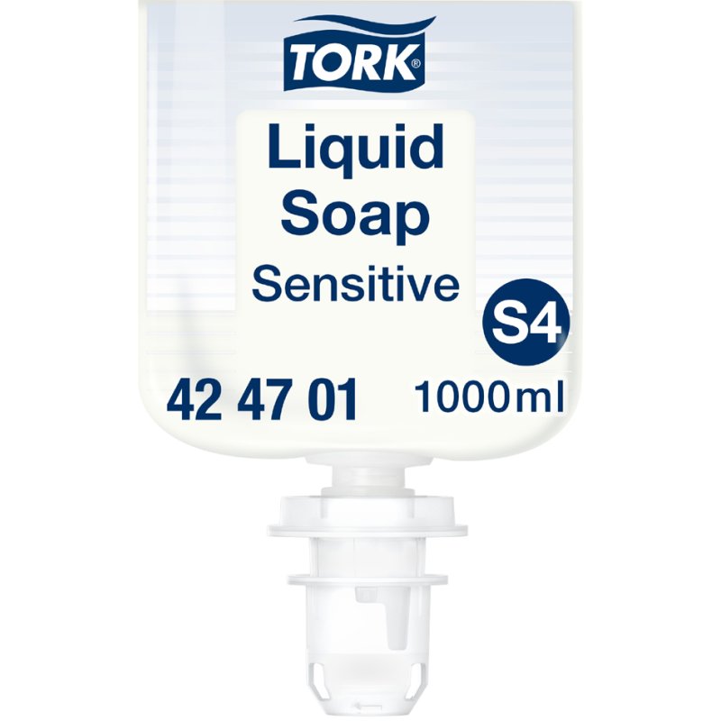 Tork vloeibare zeep sensitief, parfumvrij, 1000 ml