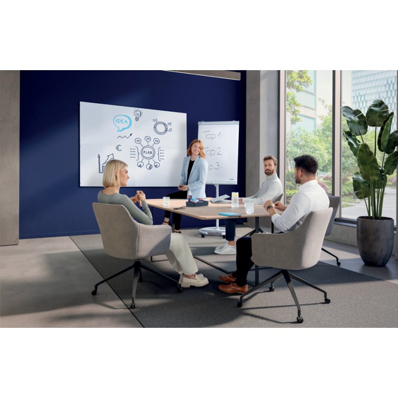 FRANKEN Infinity tableau blanc, sans cadre, blanc, 900 × 600 mm