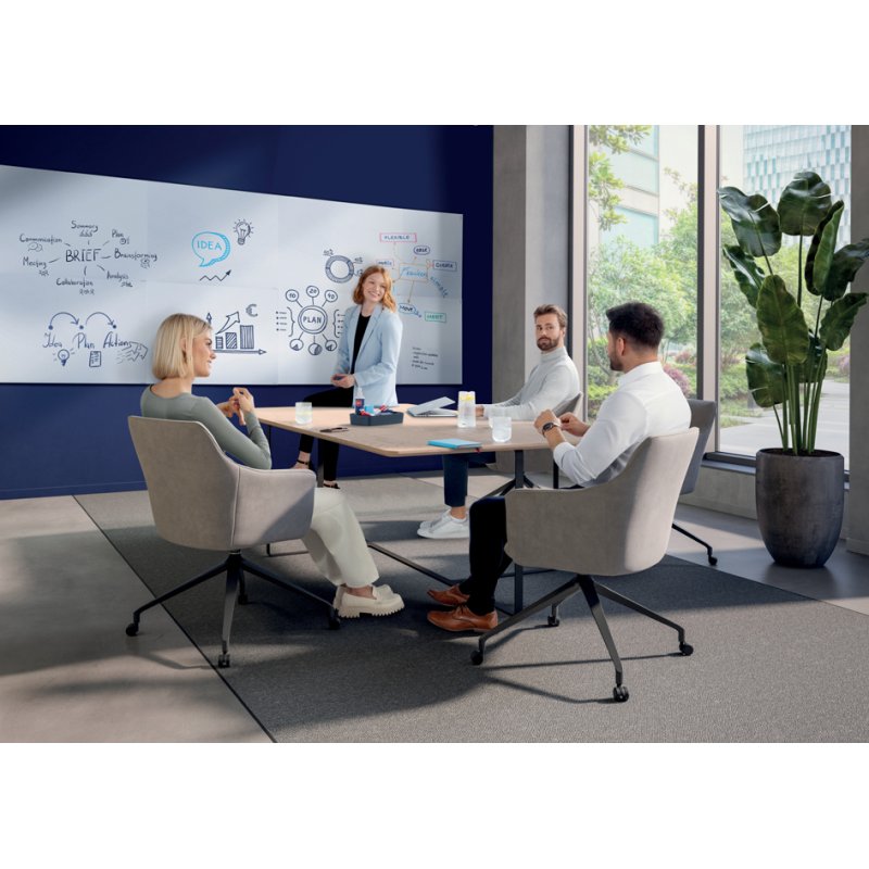 FRANKEN Infinity tableau blanc, sans cadre, blanc, 900 × 600 mm